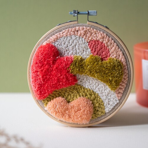 Tufting and Punch Needle Kit sand Dunes Teacher Gift Etsy UK