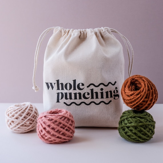 Punch shop needle yarn