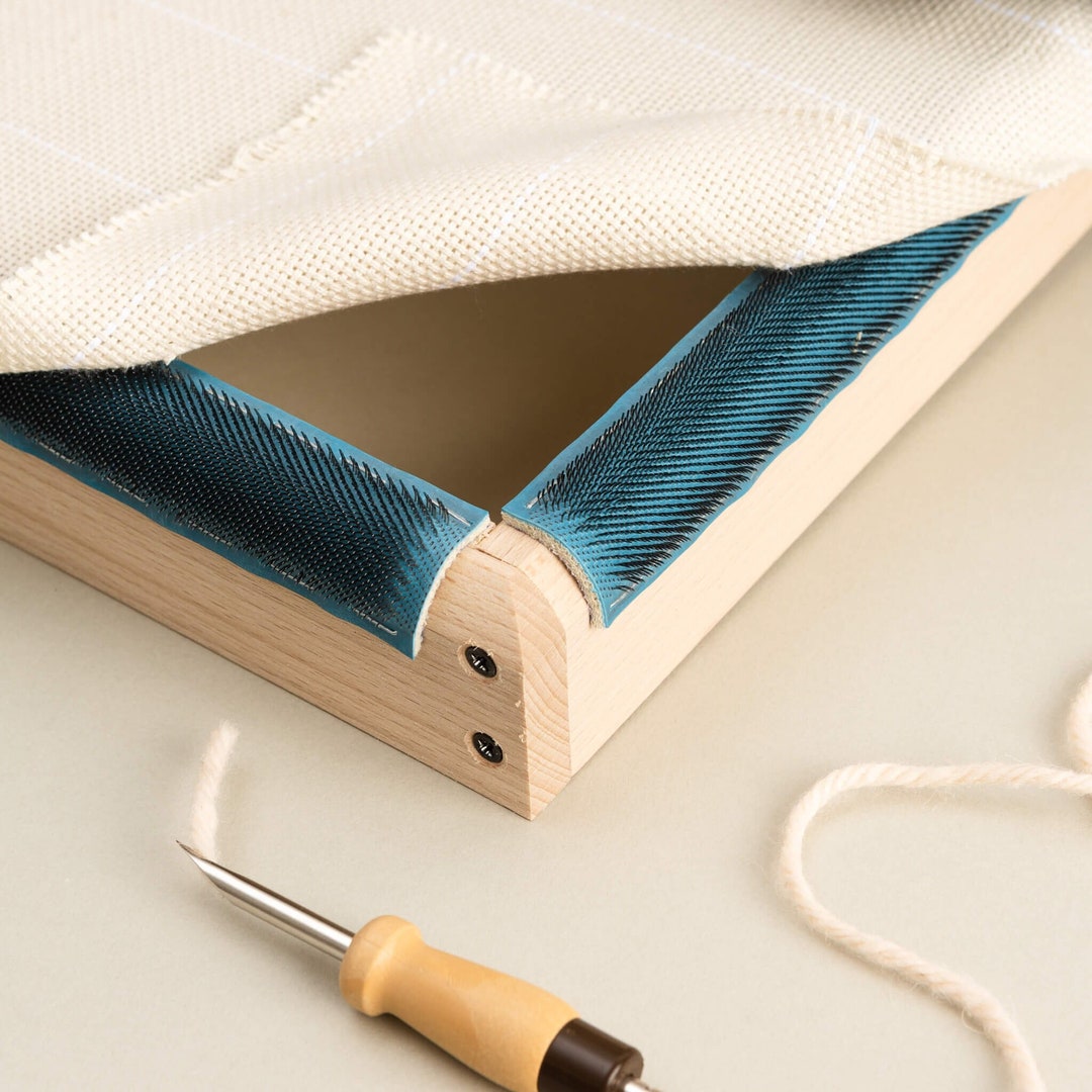 Punch Needle Gripper Frame With Cover two Sizes Available 35 Cm and 45