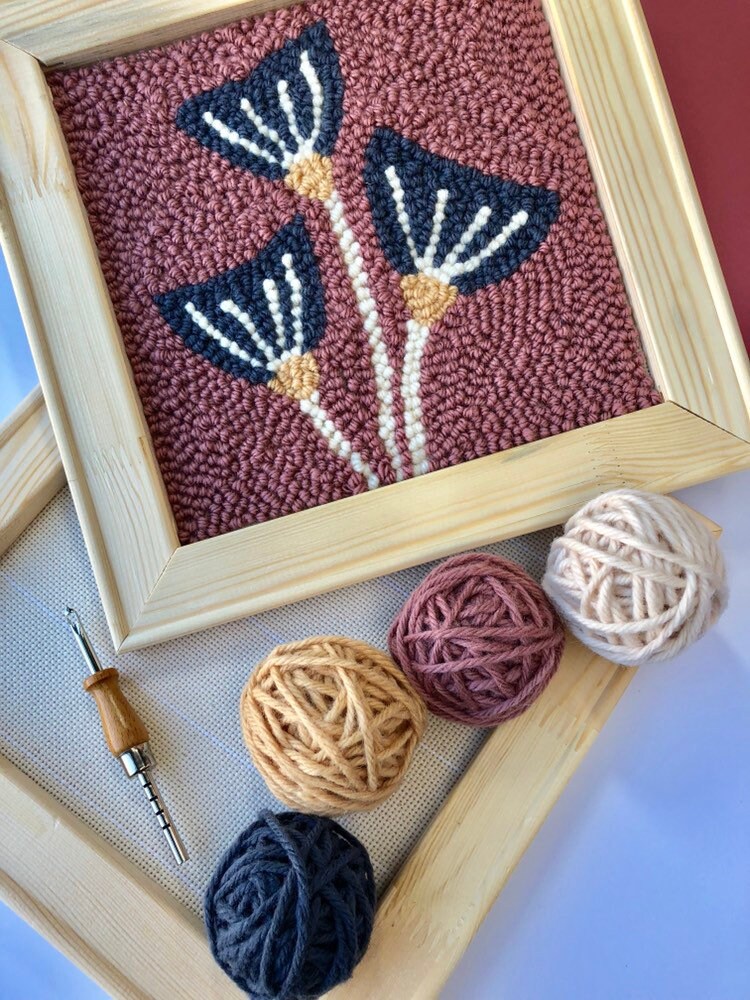 Complete Punch Needle Beginner Kit with adjustable punch Etsy