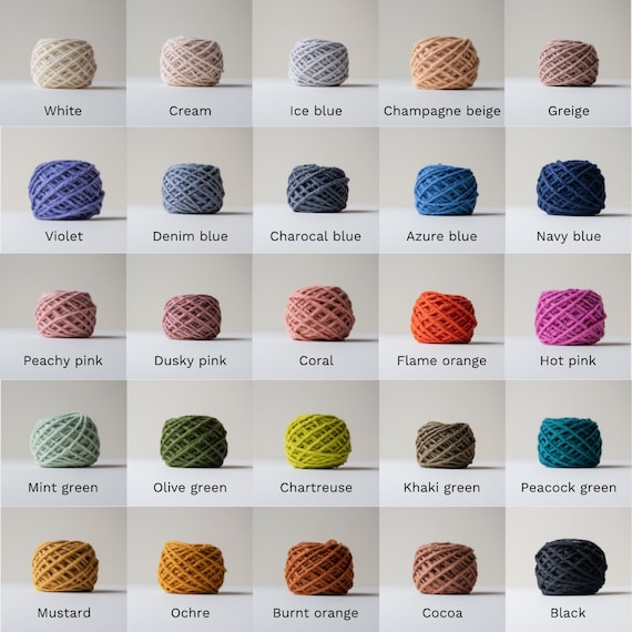 Punch Needle 100% Wool Rug Yarn 600g Pack pick 'n' - Etsy