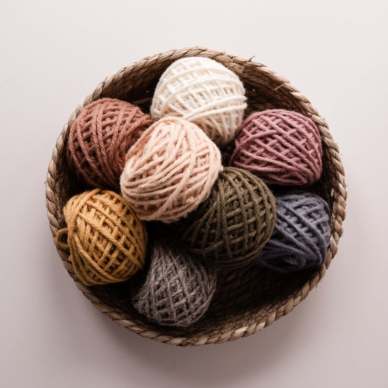 Punch Needle Yarn Pack / Fibre Pack / Rug Hooking Yarn / 100 Etsy