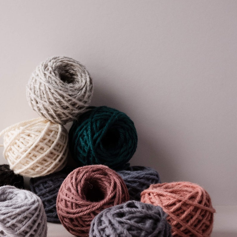 Punch Needle Yarn Pack / Fibre Pack / Rug Hooking Yarn / 100 Etsy