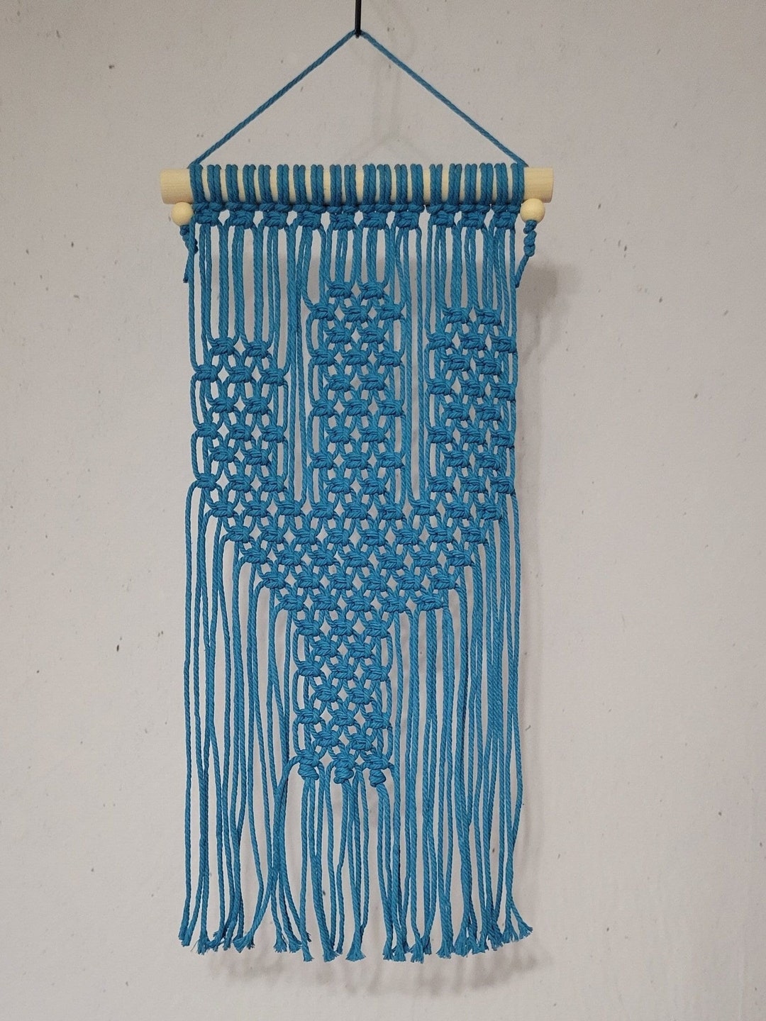 Macrame Cactus Wall Hanging