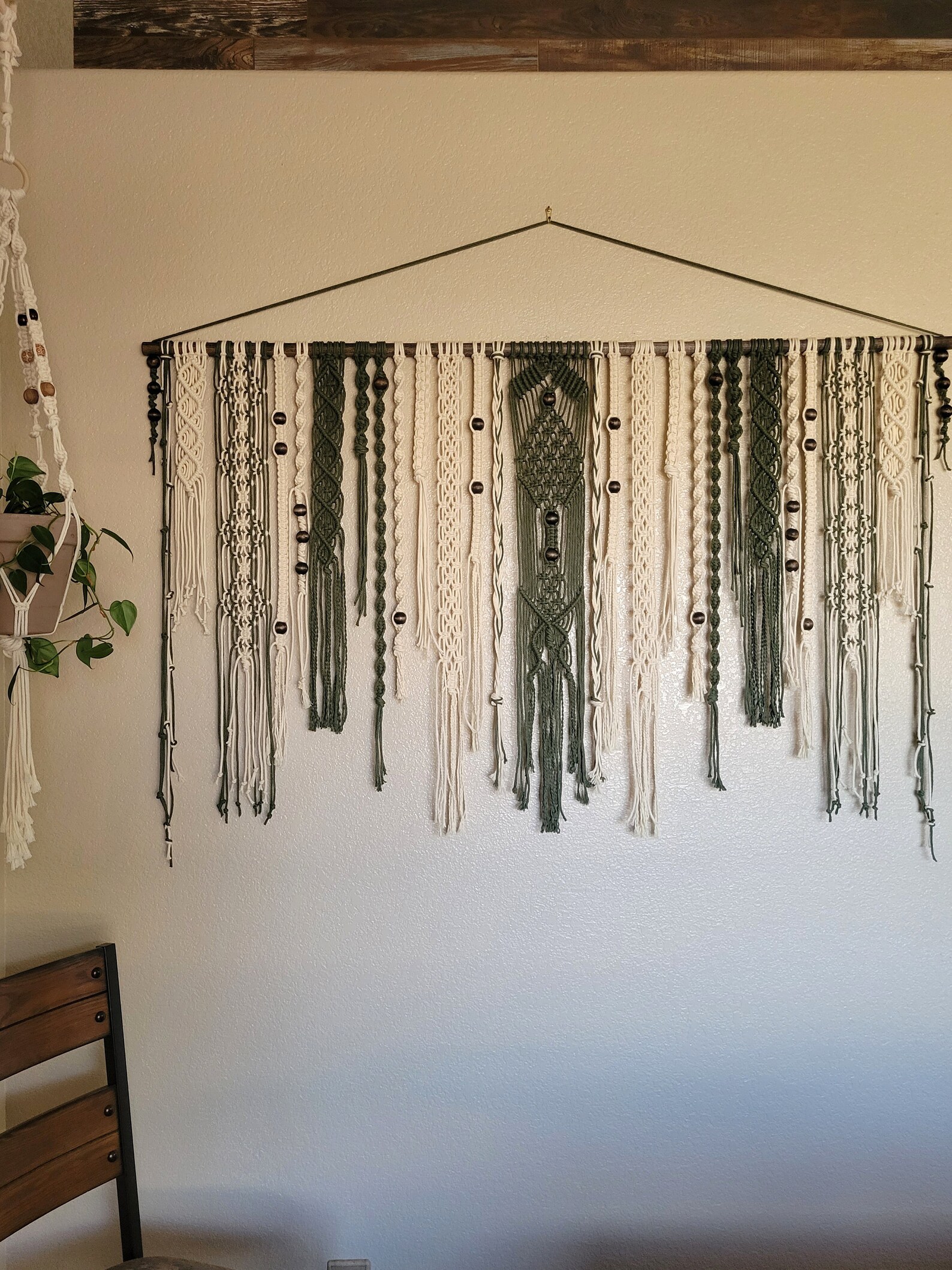 XXL Macrame Wall Hanging 60x48 Custom Macrame Wall Hanging Etsy