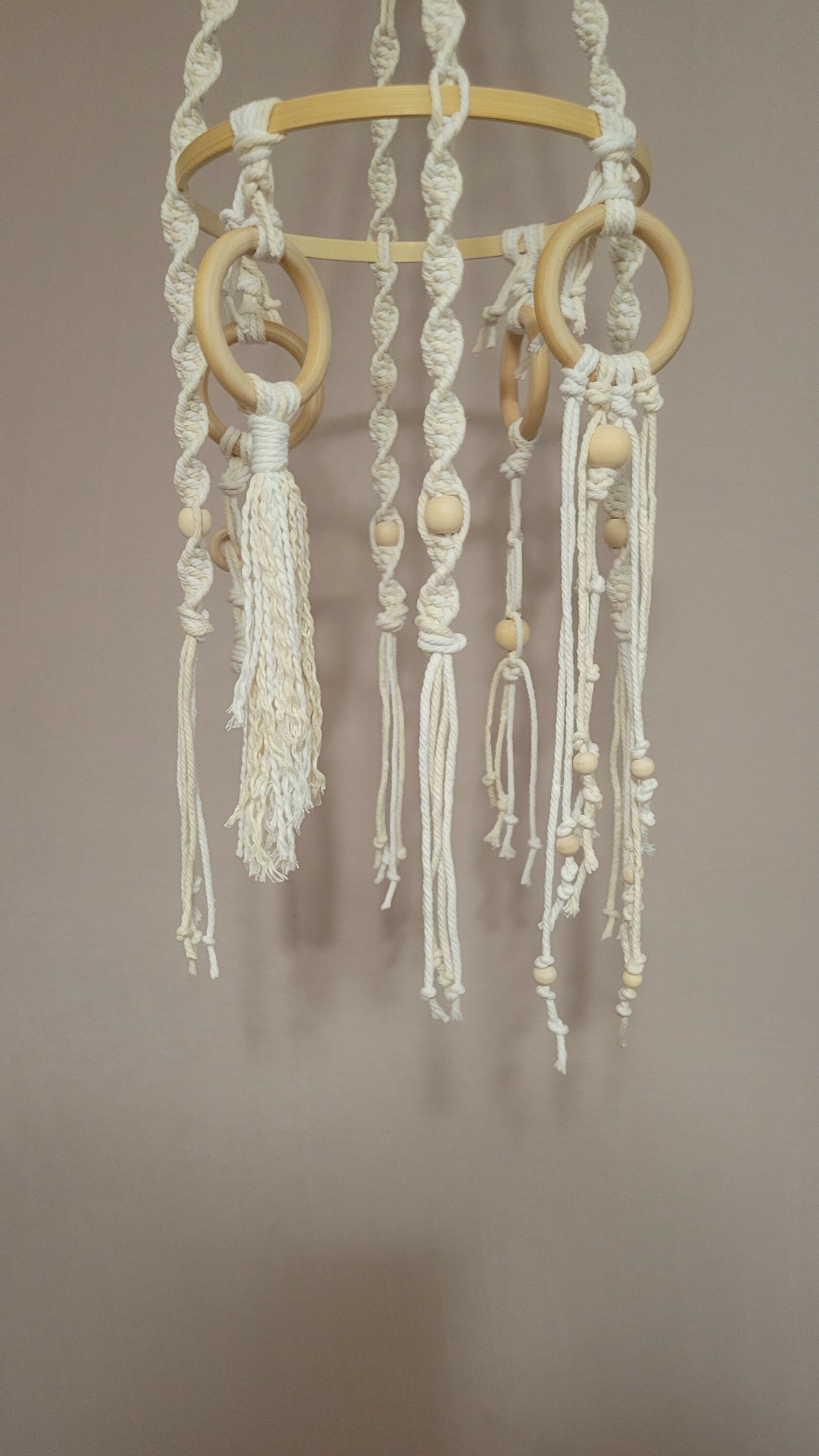 Macrame Baby Mobile Boho Baby Mobile Boho Decor Baby Etsy