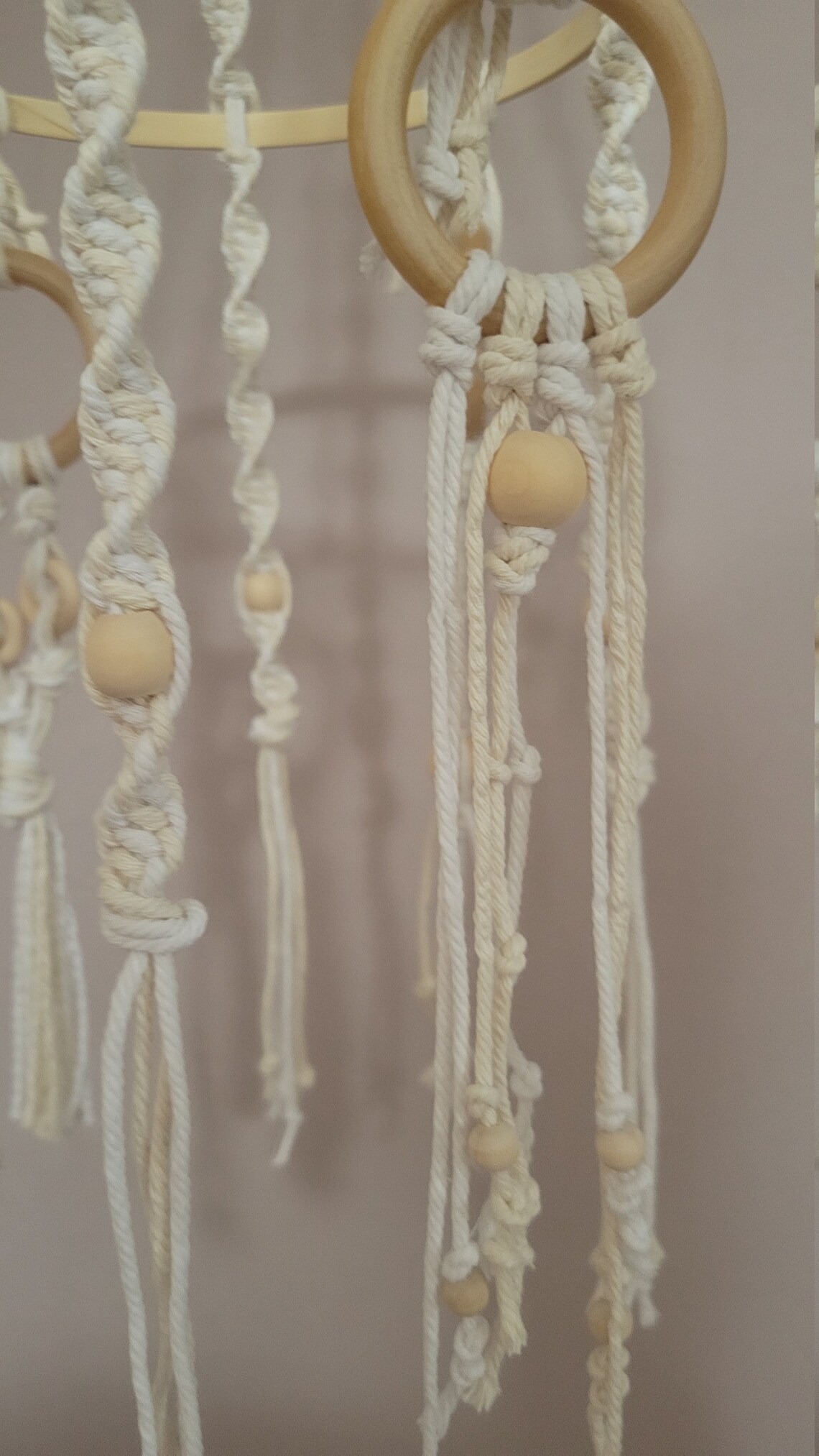 Macrame Baby Mobile Boho Baby Mobile Boho Decor Baby Etsy