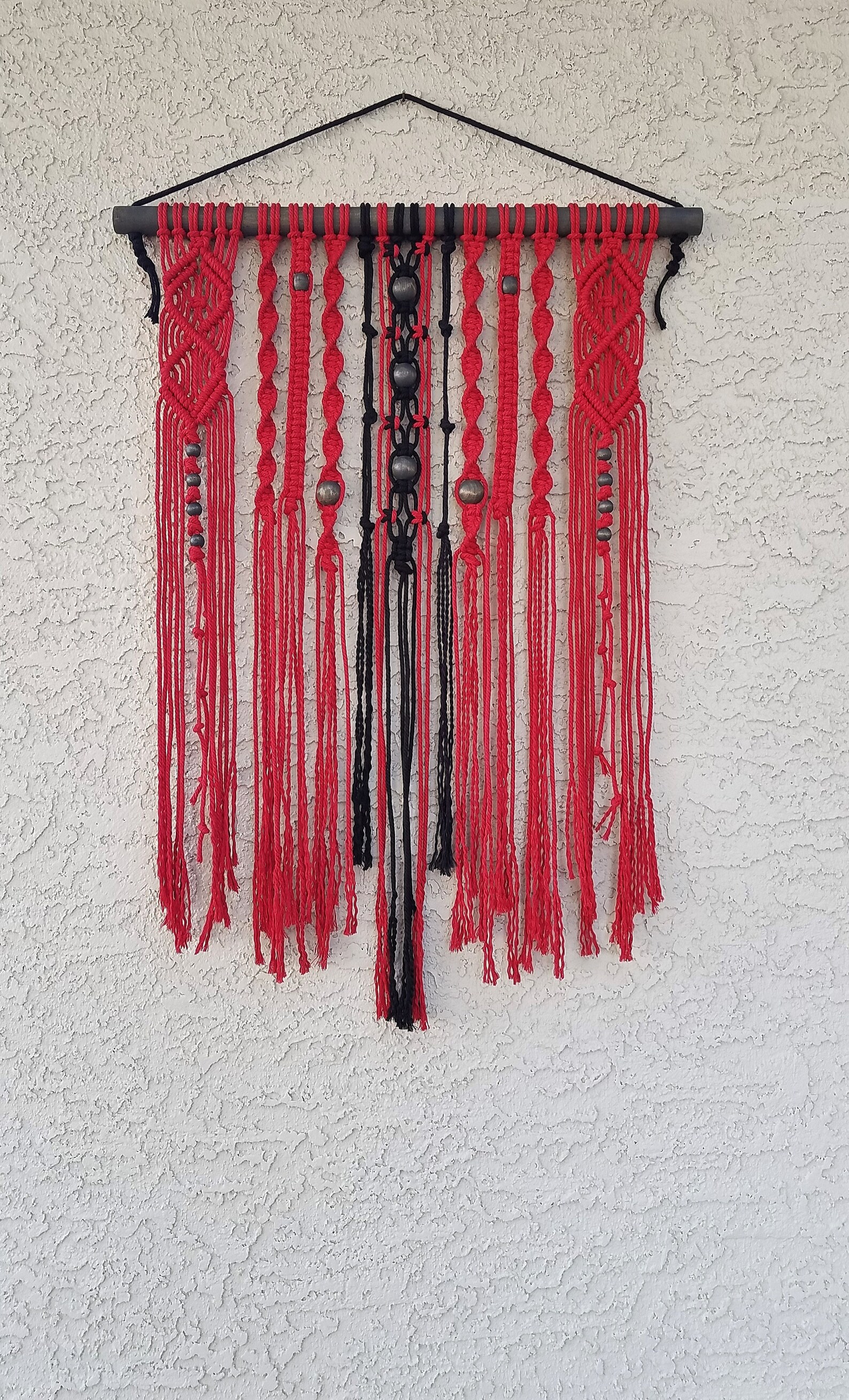 Large Macrame Wall Hanging 22x35 Macrame Wall Hanging Made Etsy