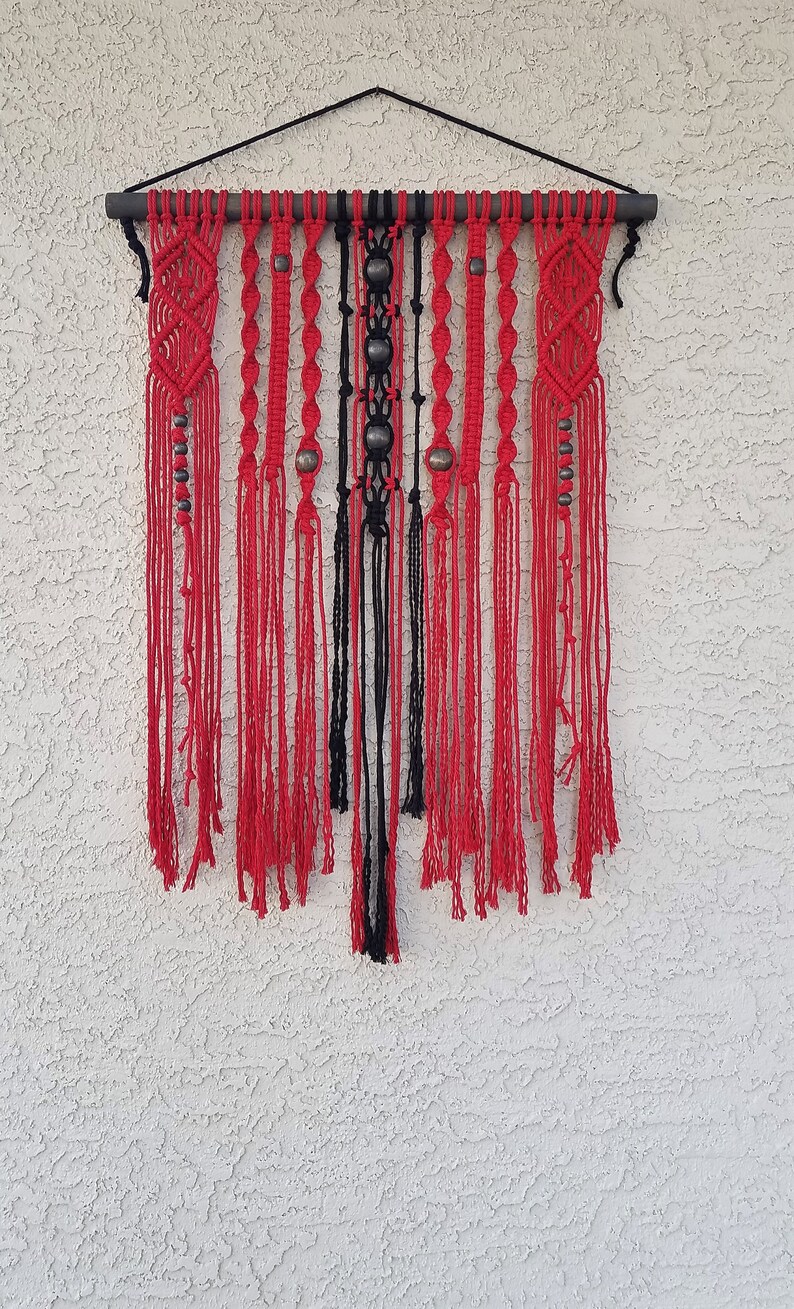 Large Macrame Wall Hanging 22x35 Macrame Wall Hanging Made Etsy