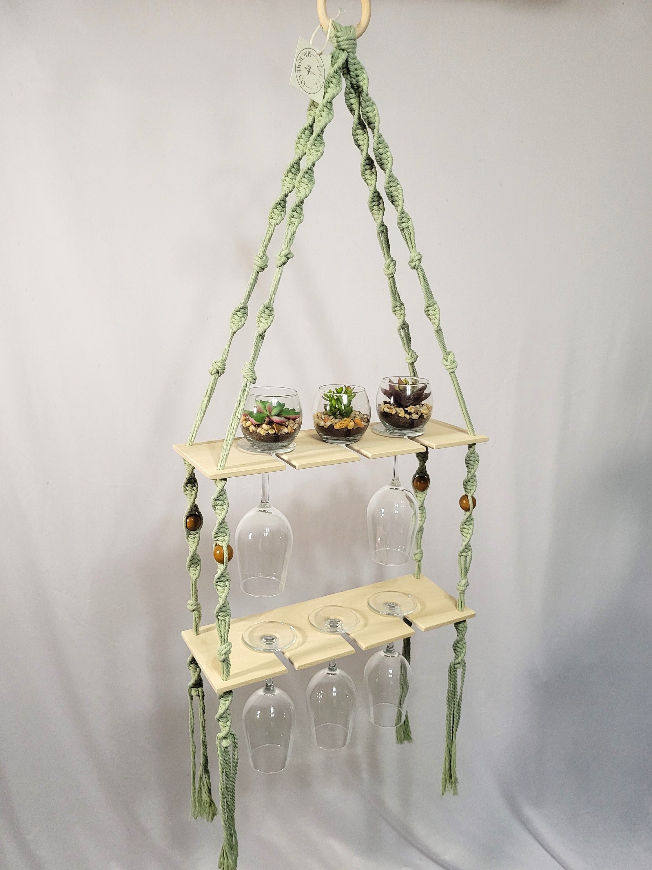 Macrame Book Pattern Wired for Macrame 10 Projects Basket Plant Hanger Wine  Rack Wallhanging Lantern 