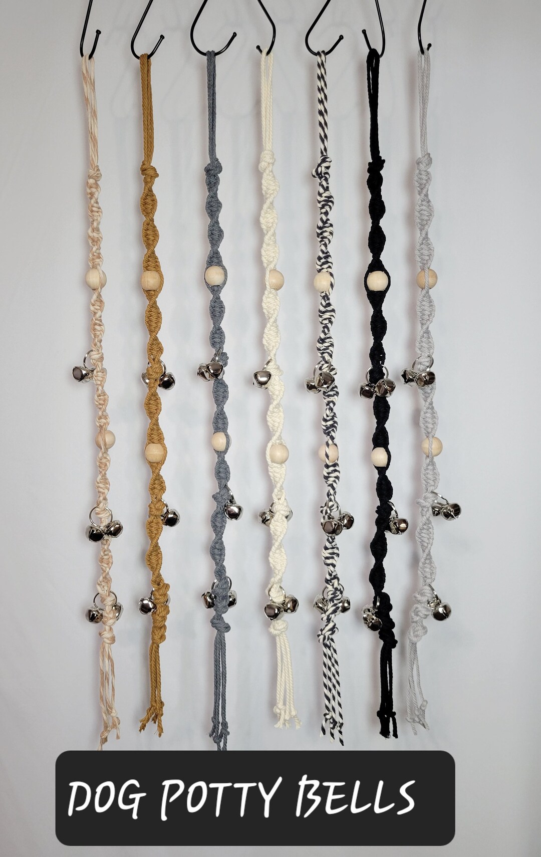 Puppy Training Bells/31 Dog Training Bells/macramé Dog Bells/puppy