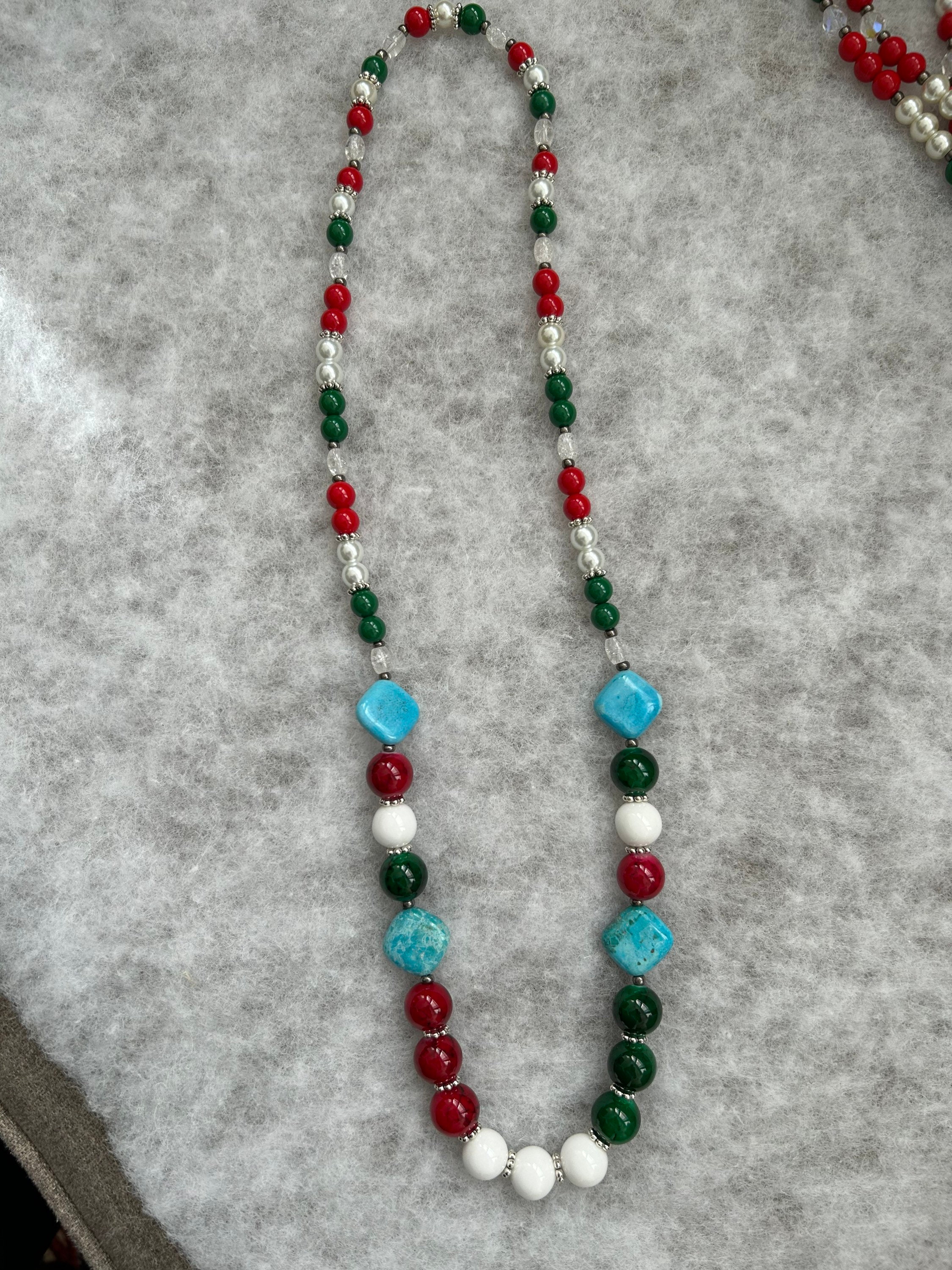 ブレスレット LESS IS MORE green bead necklace ZEC56-315.jpg?v=1713212722&