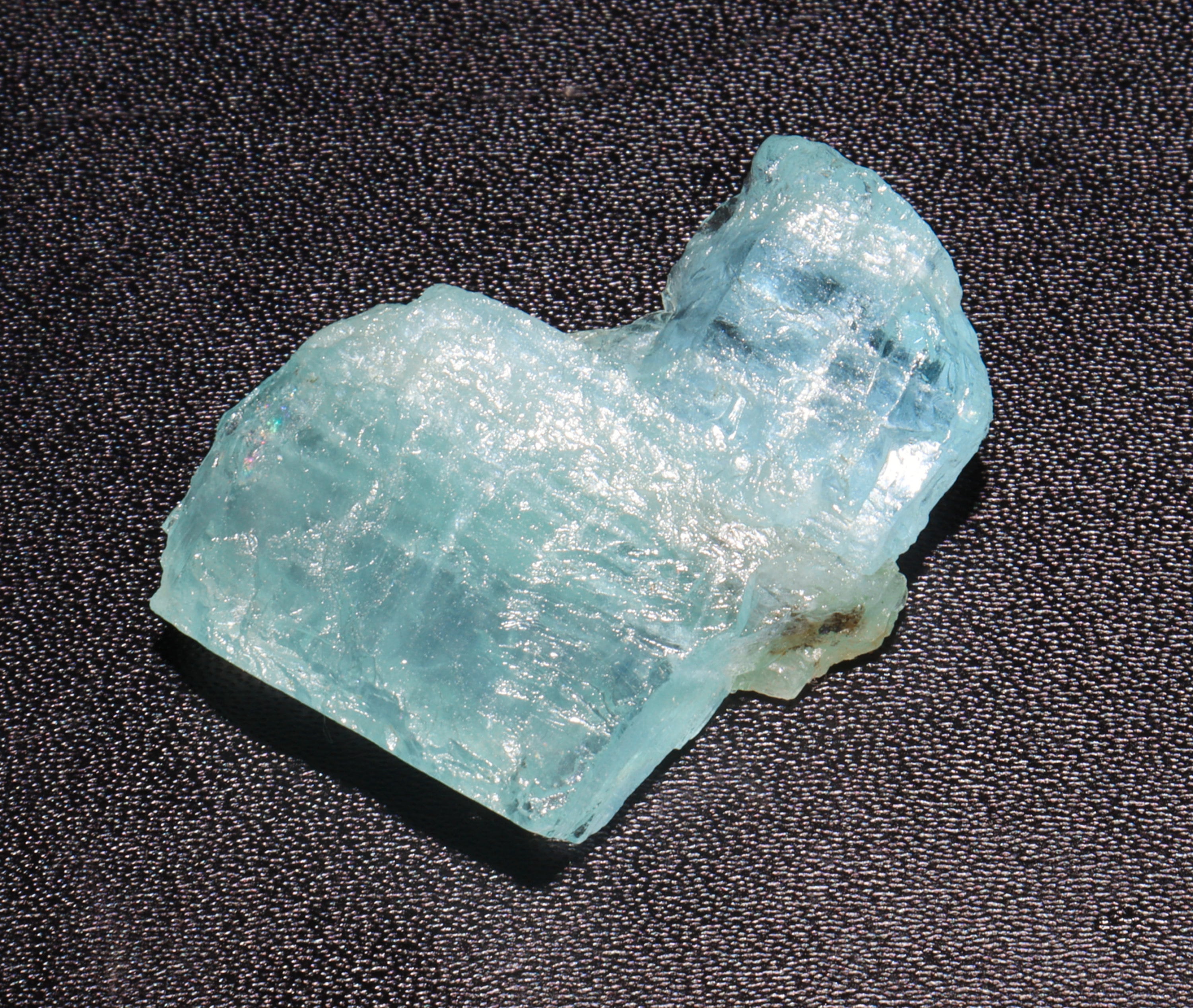 Genuine raw aquamarine rough gemstone chunk natural rough | Etsy