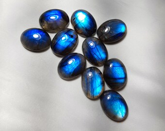 Calibrated Labradorite cabochon, Genuine labradorite, oval shape labradorite flatback cabochon, Natural labradorite gemstone