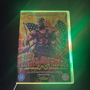 Upcycled,Toxic Avenger, Multicolour Neon Nightlight, Dvd,Horror, Any Movie Made to Order image 4