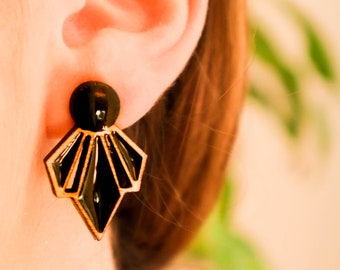 Pendientes Geométricos Retro Pendientes De Metales Pesados Pendientes Geométricos Retro Pendientes De Metales Pesados