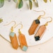 see more listings in the Modern dangle earrings section