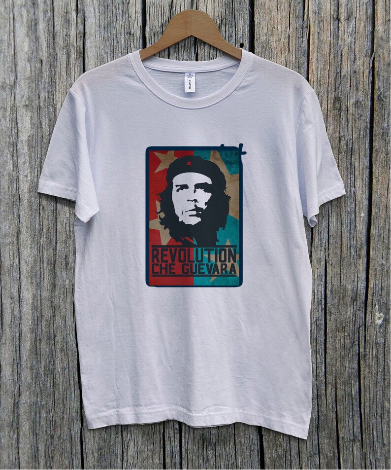 Che Guevara Tshirt for Men Gift for Him Revolution Shirt Etsy