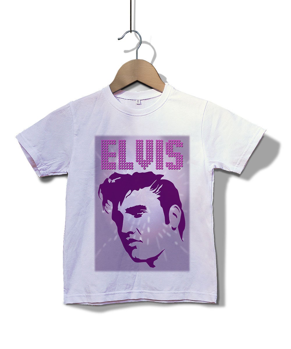 Elvis Presley Tshirt voor kinderen muziek Tshirt Elvis Etsy