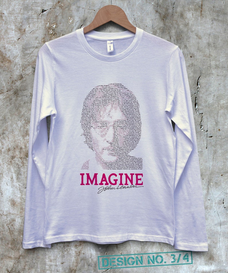 john lennon imagine tee shirts