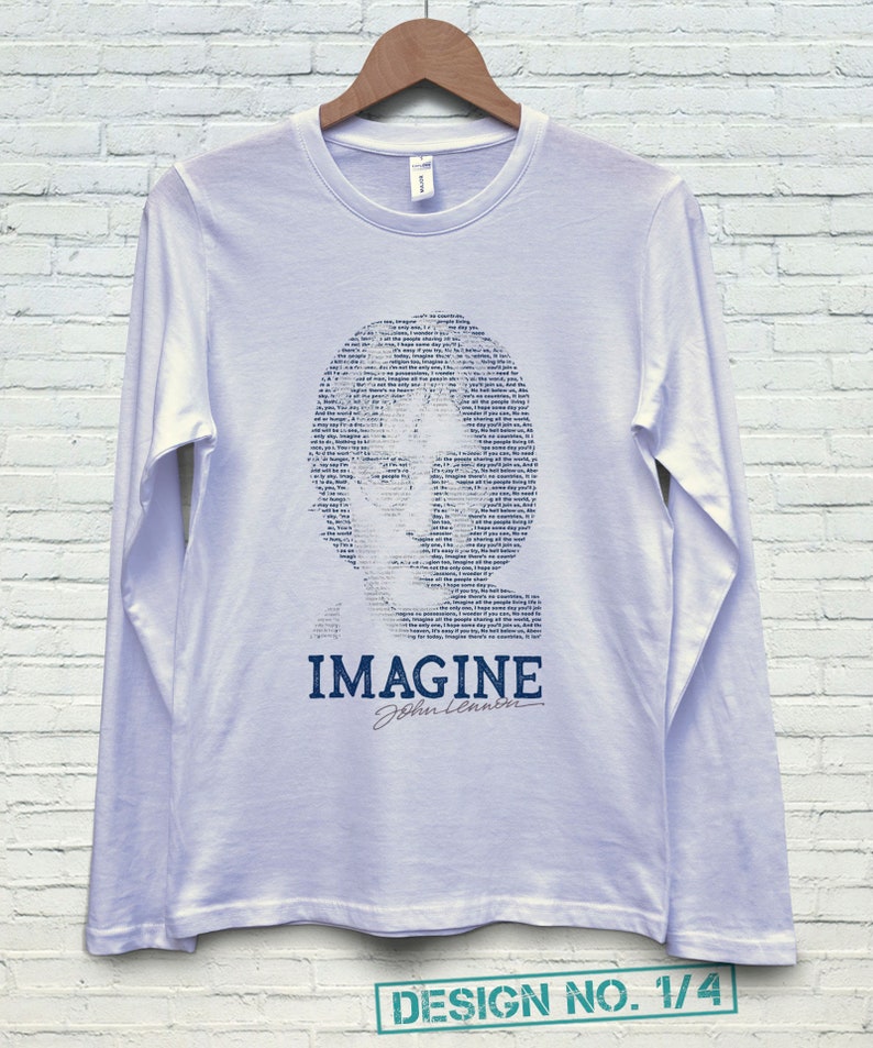 john lennon imagine tee shirts