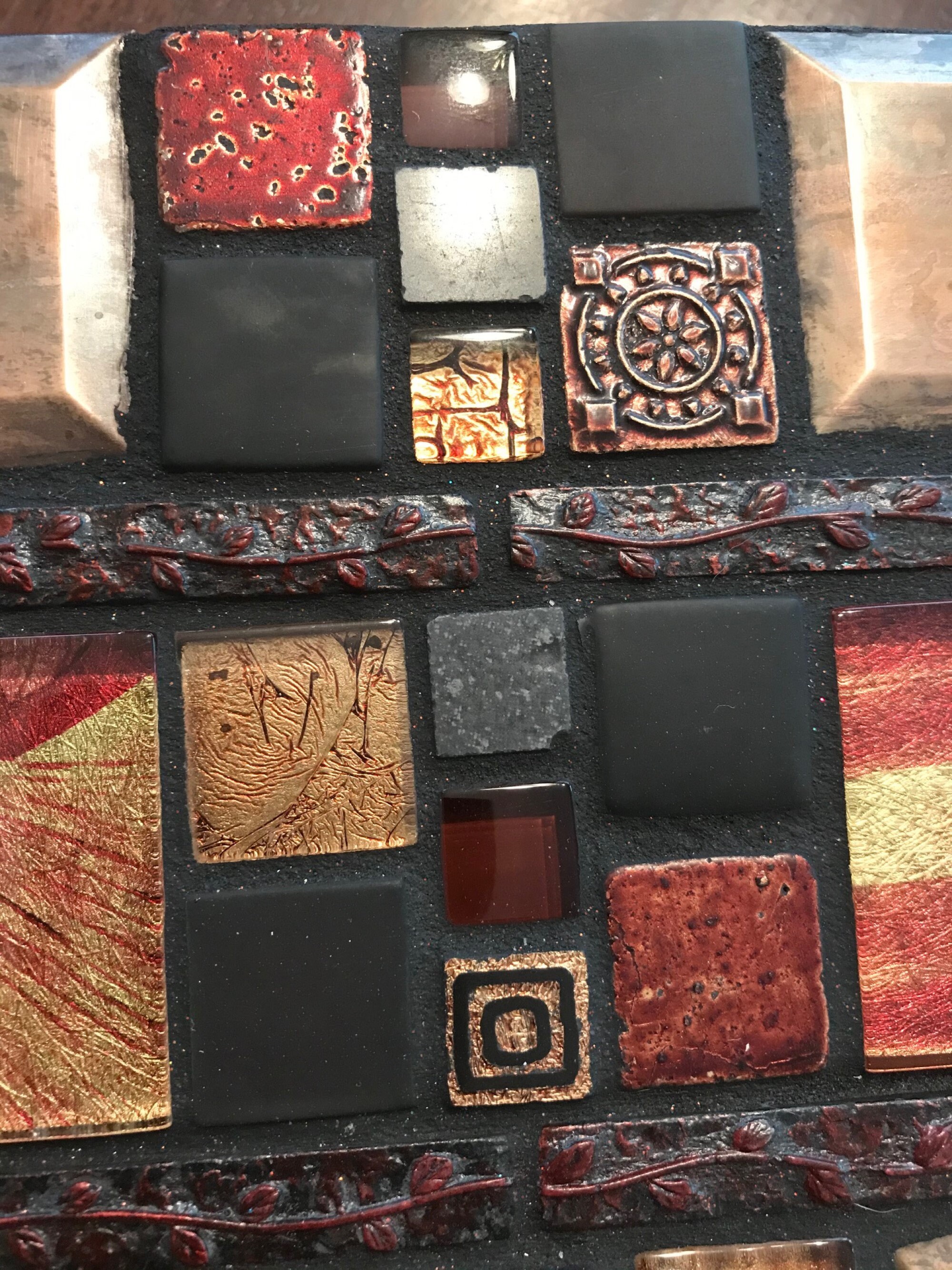 Rote Reben große rechteckige Mosaik Küche Trivet | Etsy