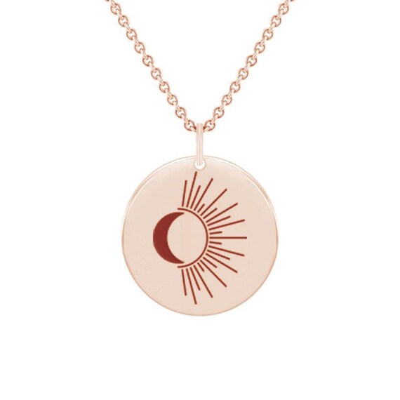 Collana con ciondolo sole girevole per donna 2023 Nuova moda color oro catena in acciaio inossidabile gioielli con ciondolo accessori per feste di nozze – acquista a prezzi convenienti sul marketplace