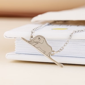 Pulsera de elefante El Principito / Pulsera de plata con grabado de El Principito