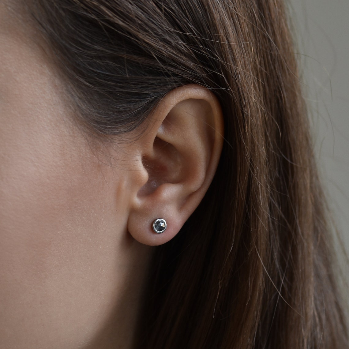 salt pepper diamond earrings
