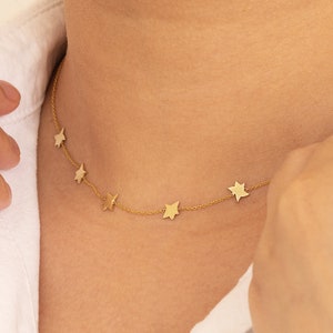 Little Prince Stars Gold or Silver Necklace | Le Petit Prince Necklace