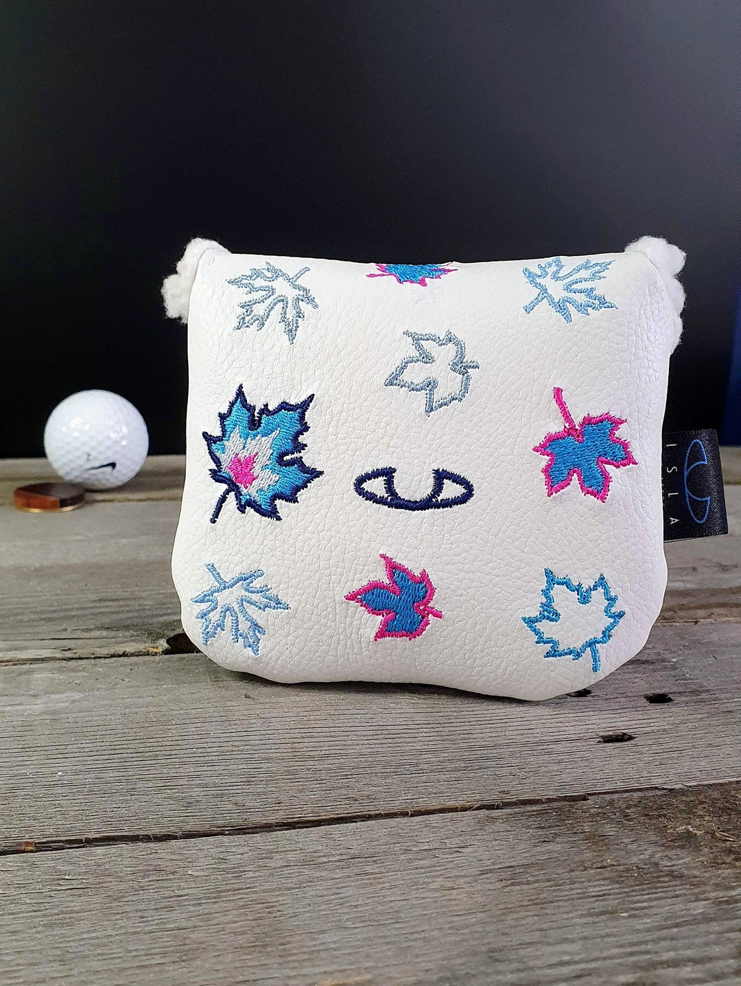 Mallet Putter Head Cover Golf Frozen Flag Etsy