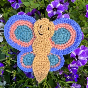 Crochet butterfly pdf pattern