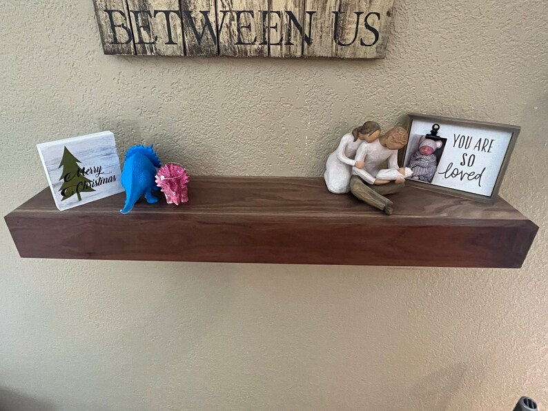 Custom Wood Floating Shelves Etsy