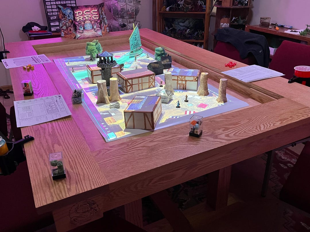Ultimate Gamer's Custom Table - Take Your Games to the Next Level! - Etsy