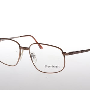 Yves Saint Laurent squared vintage eyeglasses