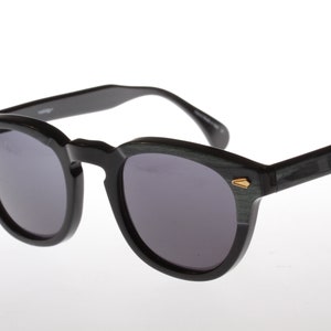Nostalgy California Green Wood vintage sunglasses