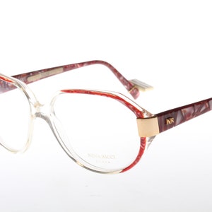 Nina Ricci Paris Red vintage eyeglasses