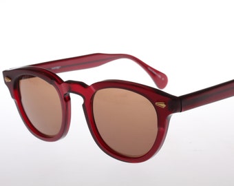 Nostalgy California Dark Red vintage sunglasses