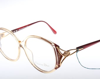 小物 Christian Dior eyewear archive Vintage CHRISTIAN DIOR 2006 OVERSIZE Yellow Red Green Frame