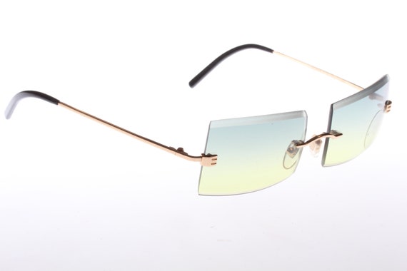 Etro Rimless  vintage sunglasses - image 2