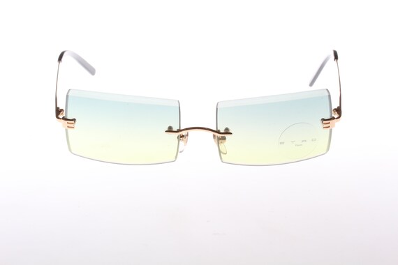 Etro Rimless  vintage sunglasses - image 3