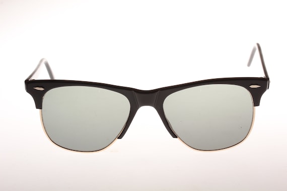 Nobrand Halfrim Vintage Sunglasses - Etsy display picture 1
