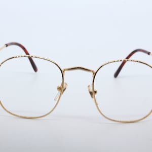 Barage 18K Gold plated Italy vintage eyeglasses