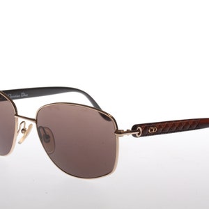 Christian Dior rectangular vintage sunglasses