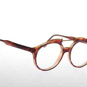 Double bridge vintage eyeglasses