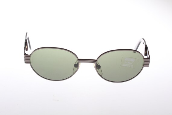Moschino by Persol M18 Sunglasses Gold Purple Gradient Italy 56 16 Moschino Sunglasses By persol M18 Gold Size 50mm New  main image 4