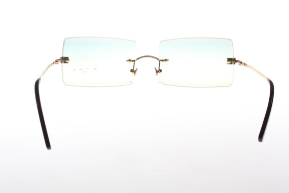 Etro Rimless  vintage sunglasses - image 4