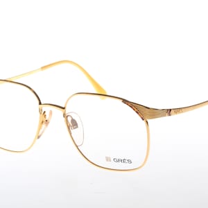 Gres vergoldete Italien-Vintage-Brillen