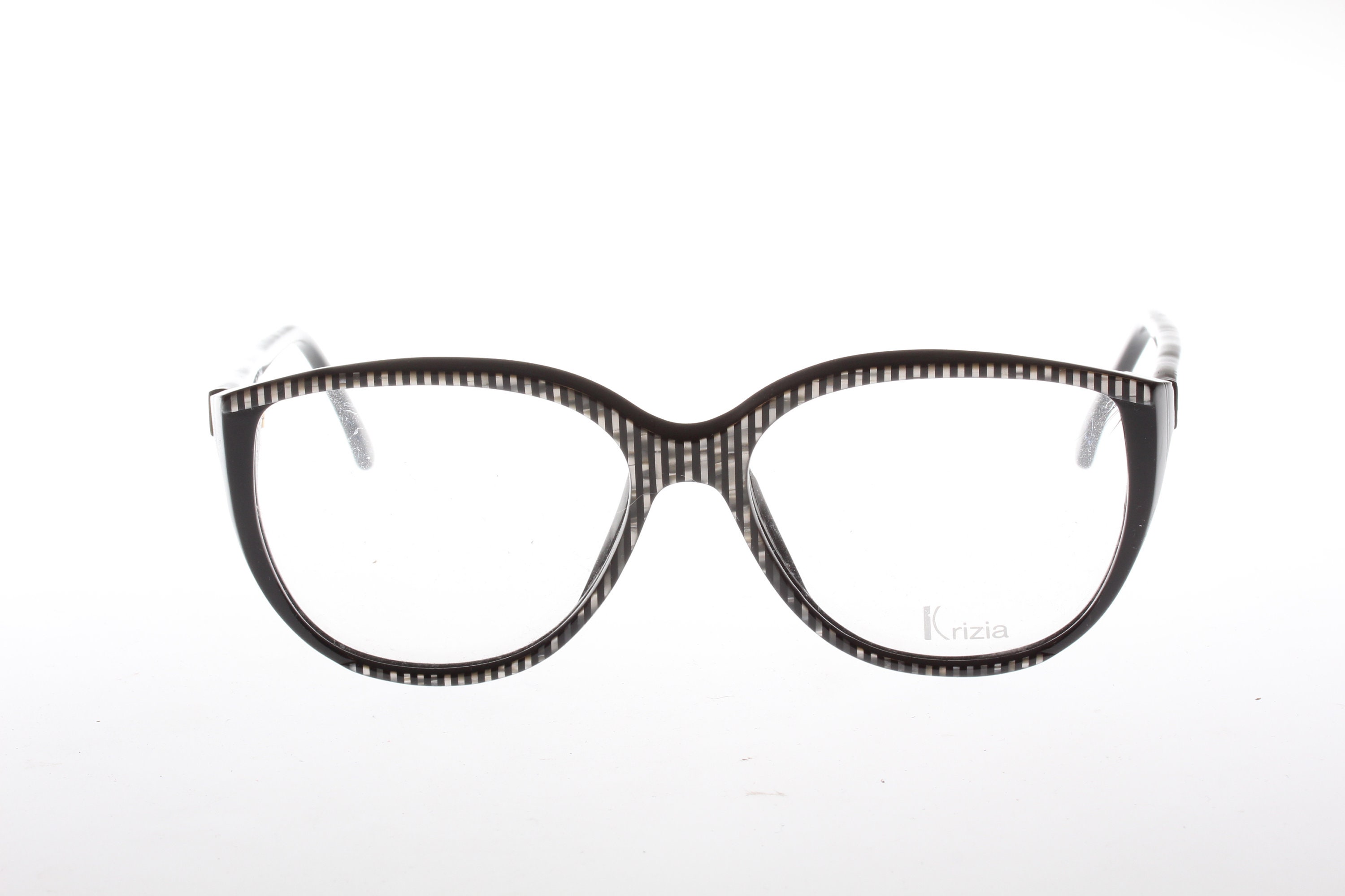 Krizia made in Italy glass frame KRIZIA Womens Eyeglasses Flat Top Italy Handmade 48-20  main image 4