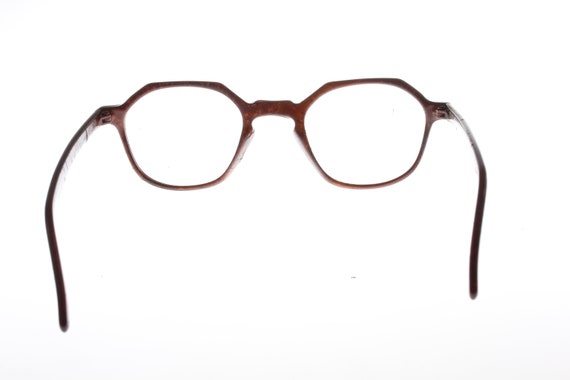 Hexagonal vintage eyeglasses - image 2
